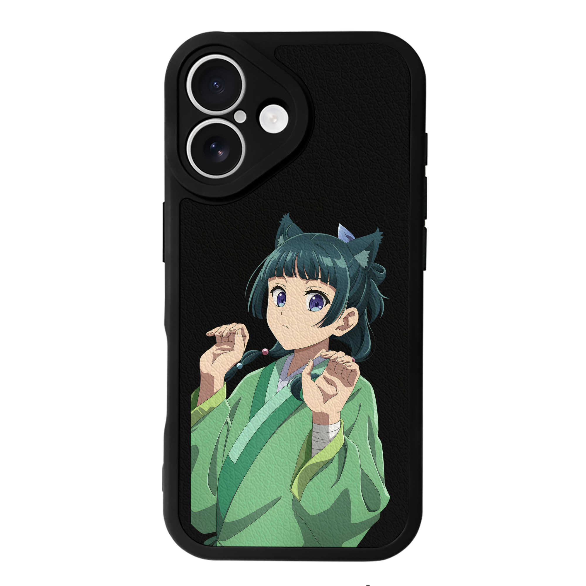 薬屋のひとりごと The Apothecary Diaries 【iPhone 16シリーズ対応】シリコンスマホケース（レザー調） 材質：シリコン